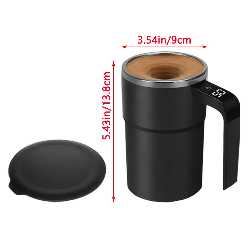 Self-Stirring Coffee Mug 380ML Magnetic Stirring Cup Portable Rechargeable