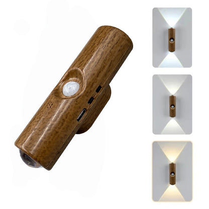 Smart Rechargeable RGB Gradient Motion Sensor LED Wall Lamp - Ambient Night Light