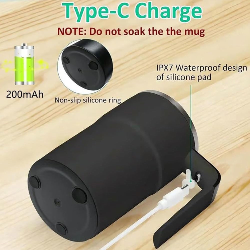 Self-Stirring Coffee Mug 380ML Magnetic Stirring Cup Portable Rechargeable
