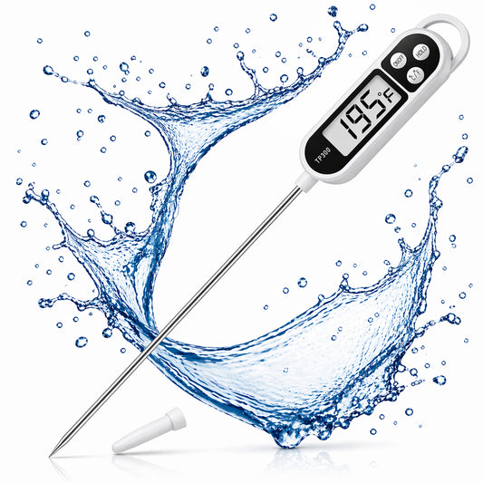 Instant Read Digital Meat Thermometer for BBQ and Air Fryer Cooking