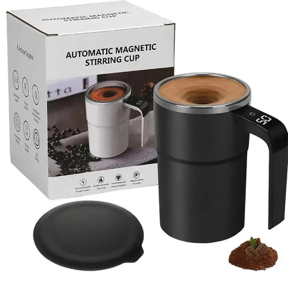 Self-Stirring Coffee Mug 380ML Magnetic Stirring Cup Portable Rechargeable