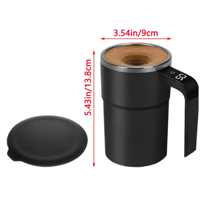 Self-Stirring Coffee Mug 380ML Magnetic Stirring Cup Portable Rechargeable