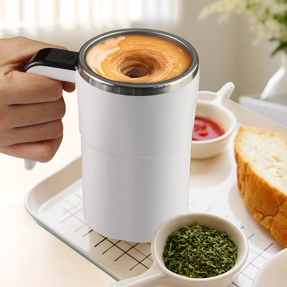 Self-Stirring Coffee Mug 380ML Magnetic Stirring Cup Portable Rechargeable